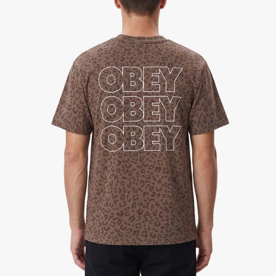 Obey Ανδρική κοντομάνικη μπλούζα Treble Tee
